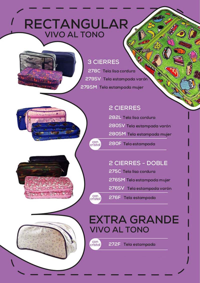 Baulitos extragrandes y extensibles