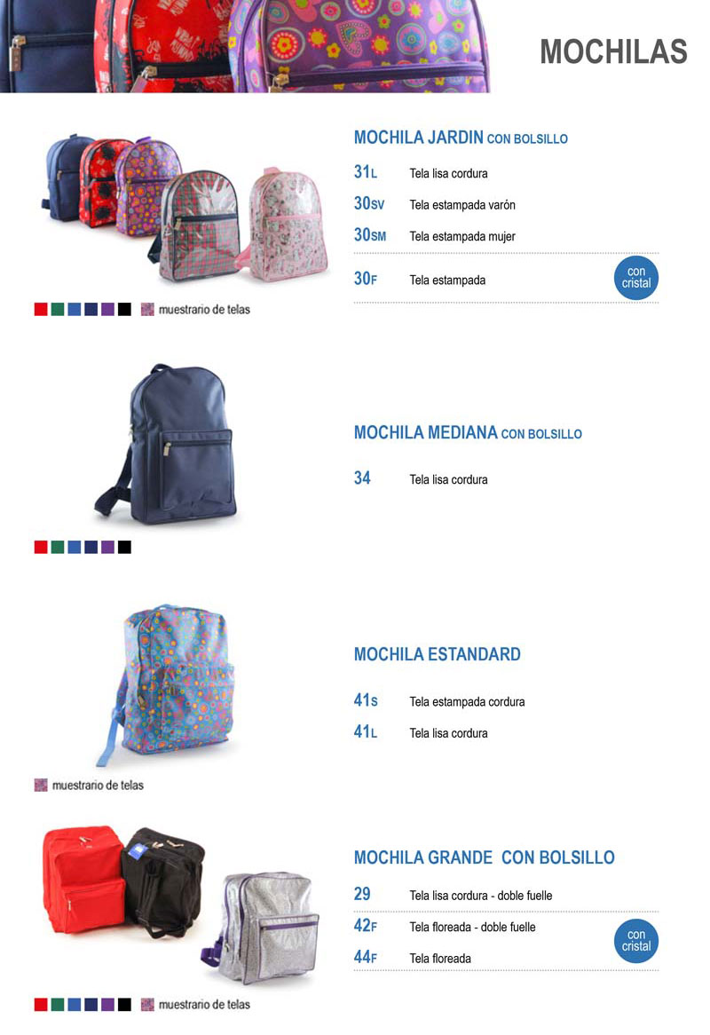 mochilas